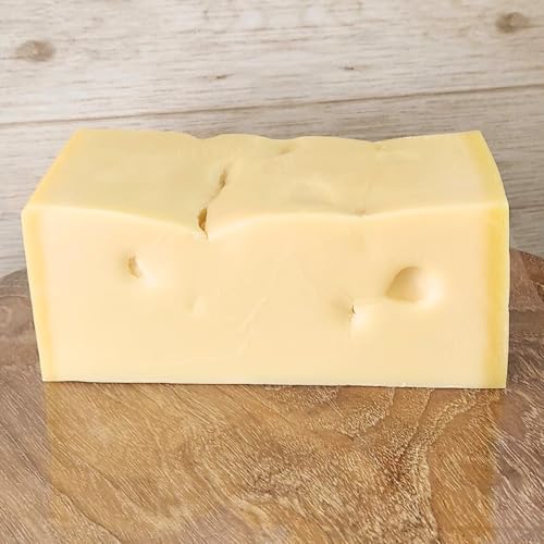 �sDELICEMED�t�{��X�C�X�Y �G�����^�[�� AOP �O���X�t�F�b�h �`�[�Y | �{�i�I�ȃt�H���f���p�`�[�Y | �����E�X�C�[�c�E���܂݂� Mild Swiss Emmental Cheese Grassfed Ideal for Fondue, G