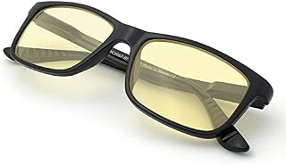 J+S Vision Blue Light Shield Computer Reading/Gaming Glasses - 0.0 Magnification - Anti