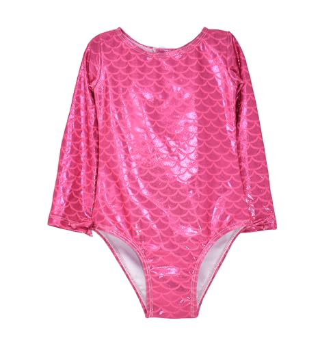 Image of Flap Happy Baby Girls' UPF 50+ Charlie L /S Rash Guard Swimsuit