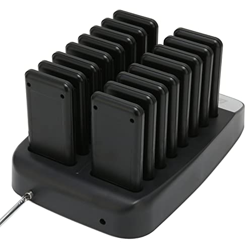 de pager de restaurante, pager de longa distância de trabalho de 1000 m, 3 modos de campainha de esp