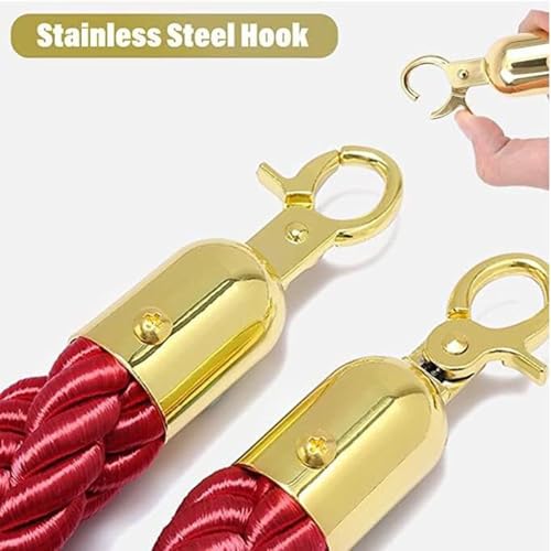 Filets de sécurité pour chargement avec corde en jute robuste de 60 cm pour barrière - 3