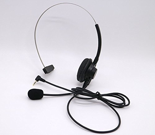 Over-The-Head Band 2.5Mm Headset For Panasonic Office Home Cordless Phone System #TOP3