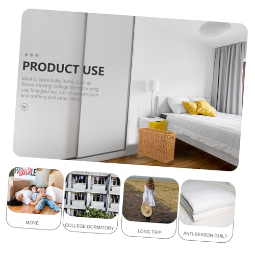 Panier à magazines rectangulaire délicat et attrayant marron en plastique robuste - 4