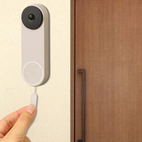 Abeillo 2Pcs Blink Doorbell Key Replacement Tool, Doorbell Opening Pin Tool Release Removal Pin Compatible with Arlo, Nest and Eufy Video Remove Blink Doorbell Mount and Battery Replacement - Image 5