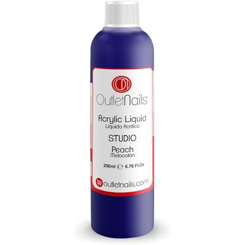 Líquido Acrílico Perfumado Melocotón Studio 200ml (Secado Medio) Cover