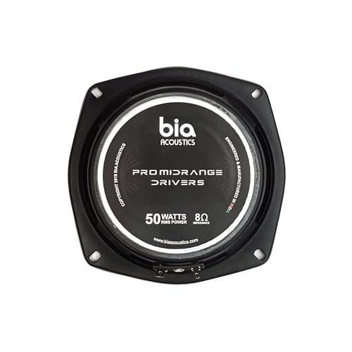 Image of BIA ; ACOUSTICS 5.25 Inch Midrange Woofer for Bookshelf & Tower Speakers (8 ohms)
