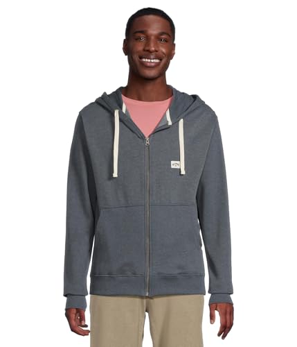Billabong Mens All Day Zip Midnight Blue XX-Large