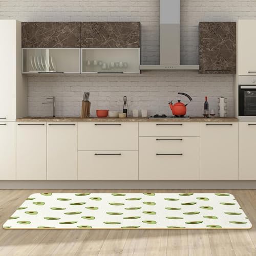 Alfombrillas de cocina para pasillo y cuarto de lavado con diseño textil 3