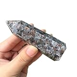 KatLin Beautiful Natural Flame fire Crystal Stone Point Fluorescent Sodalite ore Mineral (Size : 2pcs)