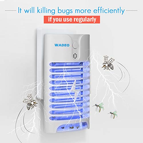 Preisvergleich Produktbild HK Elektrischer Insektenvernichter Lamp, UV Insektenvernichter, Moskito Killer vor Elektrischem Schlag Tragbare Mückenfalle Für Innen Schlafzimmer Gärten, Drinnen und Draußen