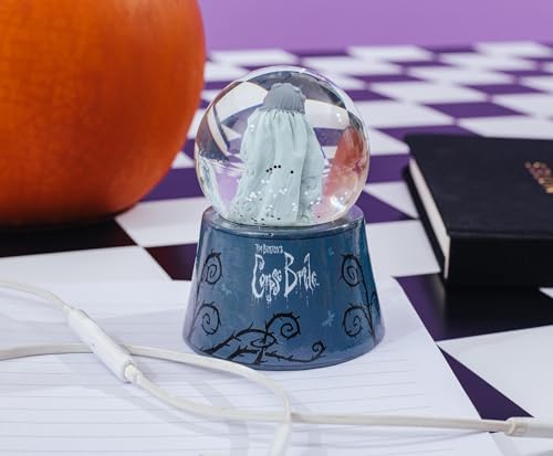 Mini globo de nieve Corpse Bride para decorar tu escritorio gótico 6