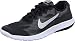 Nike Big Kids Flex Experience 4 GS Running Shoe, Black/Metallic Dark Grey, 4