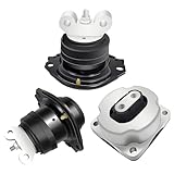 JkorKm A5522 Engine Motor & Transmission Mount Set Compatible with 2011-2022 Dodge Charger 2011-2022 Challenger & 2011-2022 Chrysler 300 3.6l 5.7l OEM A5388 EM-4150 EM-5587 4578061AC 4578061AD