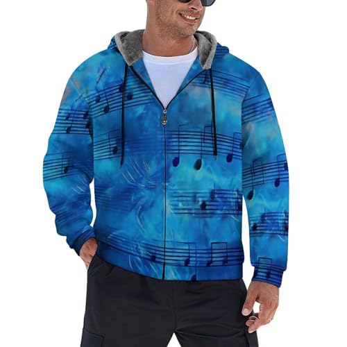 Veste décontractée avec motif léopard et galaxie sweat à capuche homme polaire