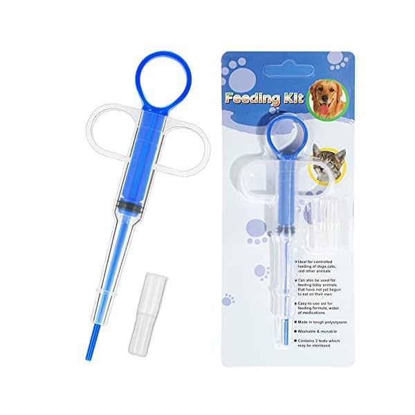 2 Pieces Pet Pill Plunger Popper