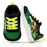 SKYWHEEL Toddler Sneakers Size 10 Barefoot Sneakers Lightweight Black for Indoor/Outdoor Active Play Machine-Washable