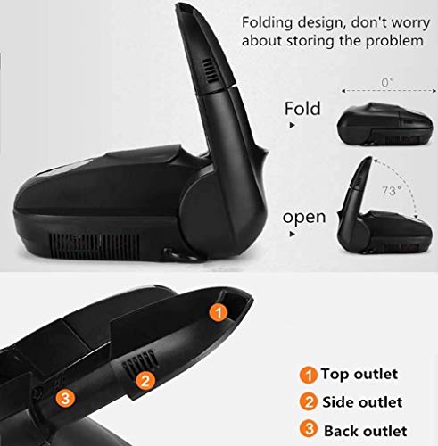 YVX Elektrischer Boot-Trockner, 2-Schuh-Trockner mit 99-Minuten-Timer, Boot-Wärmer-Trockner für Schuhe, 360 & deg; Windauslass, Ozon-Schnelltrocknung, faltbar platzsparend/Super leise - Image 4