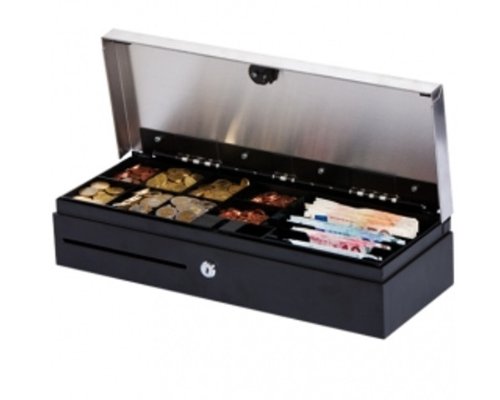 Metapace K-3 Noir caisse enregistreuse - caisses enregistreuses (Noir, 460 x 100 x 170 mm) Cover