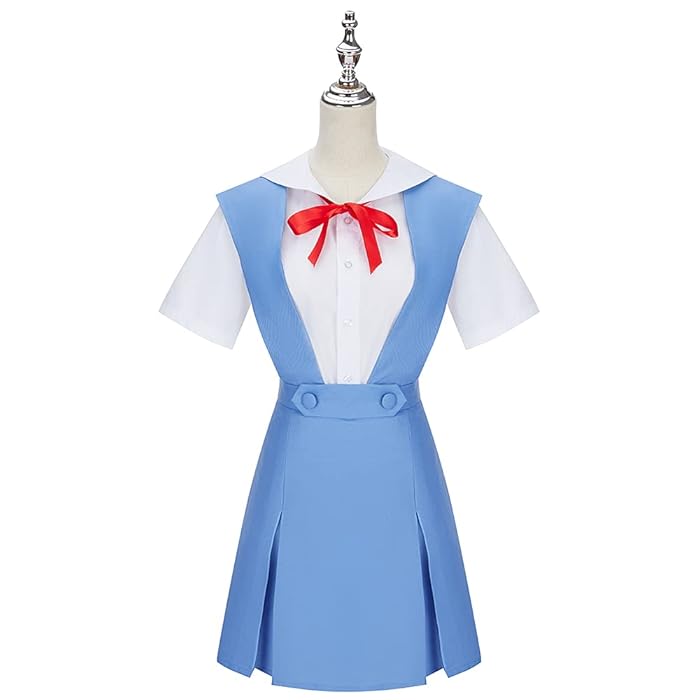 Buy Asuka Langley Soryu Rei Ayanami Cosplay Costume Senior High School