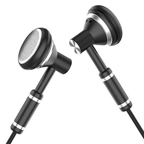 HIFI WALKER Clássico com fone de ouvido com microfone e controlo deslizante de volume