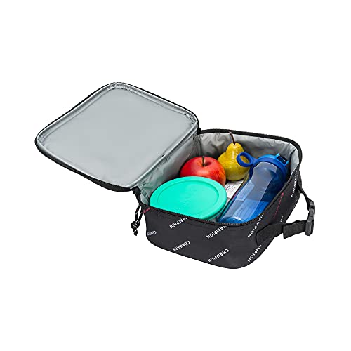 Champion Unisex Child Youth Lunch Kit Backpacks, Black/Scarlet, Youth Size Us #TOP2