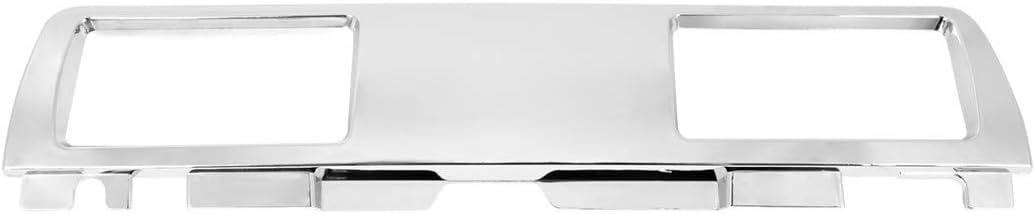 GG Grand General 67942 Chrome Plastic Glove Box Upper AC Vent Trim, Passenger Side, for Kenworth T680