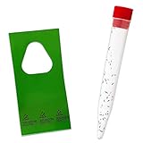 Biologische Beratung - Schlupfwespen gegen Lebensmittelmotten & Kleidermotten - 10 Karten Lebensmittelmotten-Schlupfwespe & 1 Kunststoffröhre Kleidermotten-Schlupfwespe - Bekämpfung von Motten