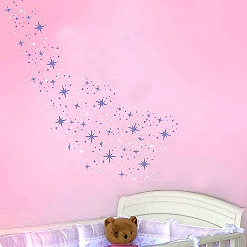 Dly Lifestyle Large Twinkle Star Stencil (12X12Inch) - Reusable Stars Stencil For Painting On Wall, Wood, Canvas, Tile, Fabric And Furniture - Diy Art And Home Decor #TOP3