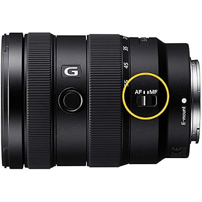 Sony E 1655mm F2.8 G Standard Zoom Lens (SEL1655G) APS-C E-Mount | Constant F2.8 Aperture | G Lens Optics | Filter Kit, Cap Keeper, Cleaning Kit, and More
