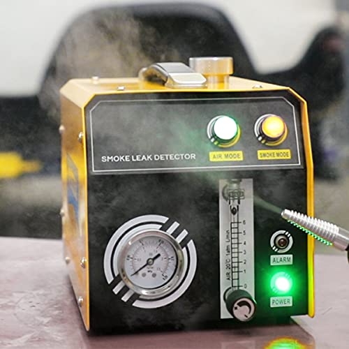 Foto von PLAYOCCAR EVAP Tester Leck Detektor, 12-V-Auto-Doppelmodi-Rohre Rauchmaschine Kfz Lecksucher mit Luftmengenmesser für Alle Fahrzeuge