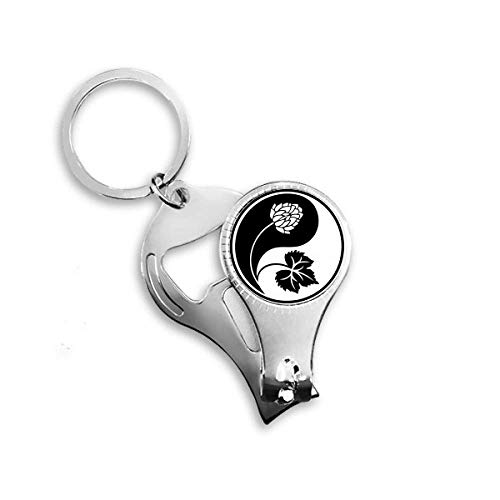 Pince à ongles Yin-yang fleur accessoire manucure pédicure