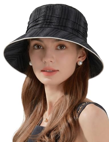 Sombrero de sol tipo bucket para mujer de verano miniatura 1