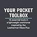 LEATHERMAN, Curl Multitool, Stainless Steel Everyday Tool, with Nylon Sheath