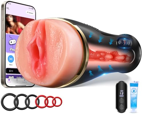 Vibrating Male Masturbator Sex Toys - 7.5