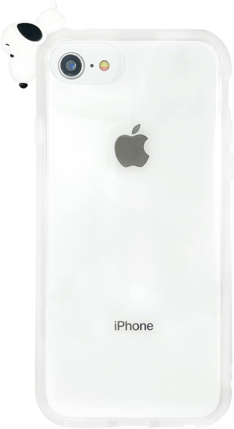 グルマンディーズ Gourmandise SNG-682A Peanuts Frame, IIIIfit, Clear, iPhone SE (2nd Generation), 8/7/6s/6 (4.7-inch), Snoopy