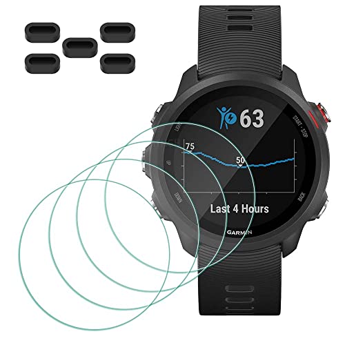MTHGH Protettiva Pellicola compatibile con Garmin Forerunner 245/245 Music Smartwatch