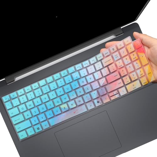 Funda de teclado para Dell Pro 16 Plus PB16255, protector colorido de silicón