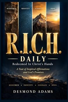 Paperback R.I.C.H Daily: Redeemed In Christ Hands Book