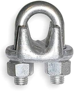 2VKJ9 Wire Rope Clip,3/4 In,Maleable Iron DAYTON