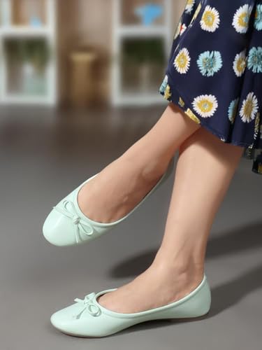 Image of Carlton London Women Comfortable Flat Round Toe Slip On Fashion Shoes for Daily use, Office use, Casual use