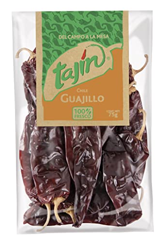Dried Guajillo Chillies, Pack 75g - Chili Guajillo Seco TAJÍN 75g