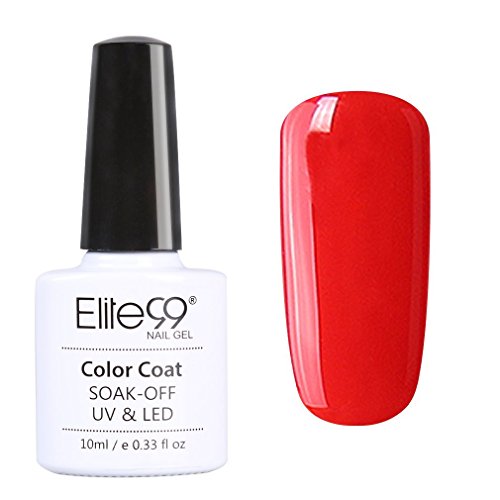 Elite99 Soak Off Gel Polish UV LED Wine Red Series Nail Art Varnish 10ml Elite99 Soak Off Gel Polish UV LED Wine Red Series Nail Art Varnish 10ml