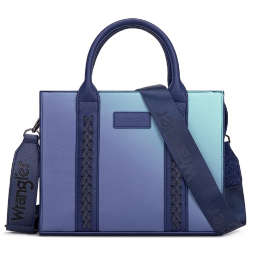 Montana West Wrangler purses for womens Gradient tote bag satchel bag womens purses and handbags cute trendy woman bolsa top handle with strap WG308-8120SNY