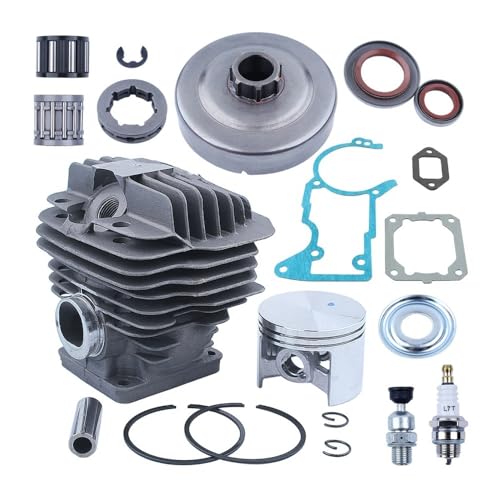 Segments de piston 36 mm x 1,5 corrige perte compression tronçonneuse 009 010 011