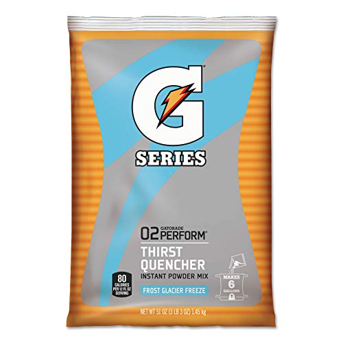 Gatorade Original Powdered Drink Mix, Glacier Freeze, 51oz Packet, 14/Carton image 2