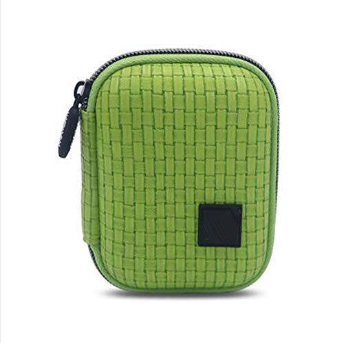 Earphone Pouch Case Earphone Carrying Case Portable Storage Hard Case Earphone Headphone Earbuds Headset Box Case