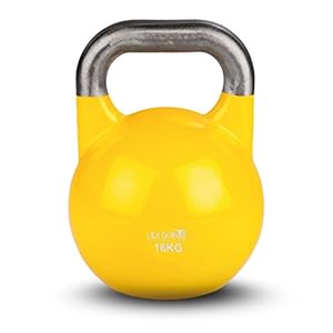 Competition Kettlebell – 8kg bis 32kg – Stahl Kugelhantel – geschliffener, unbehandelter Griff