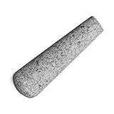 ChefSofi Pestle - Granite Replacement Pestle (Only Pestle [1.5 Cups Mortar is not Included]) (Gray Unpolished - 5.5')