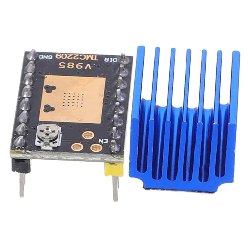 VILLFUL Printer Parts Stepper Motor Controller Board Silent Motor Driver Module Heatsink for Control