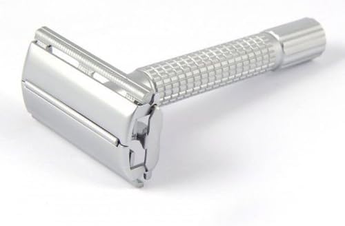 Timor: Matt Chrome Double-Edge Butterfly Razor (1320)